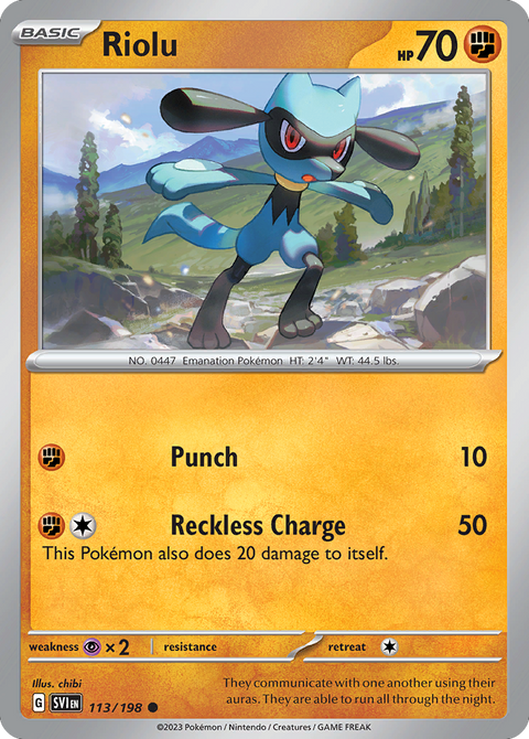 Riolu - 113/198