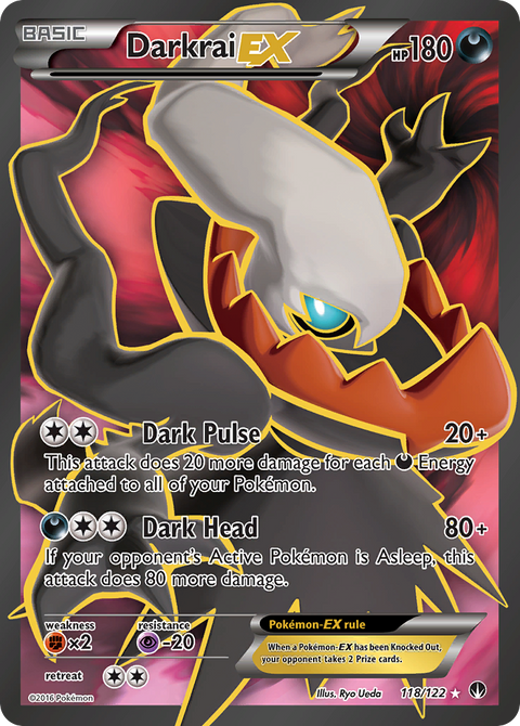 Darkrai EX - 118/122