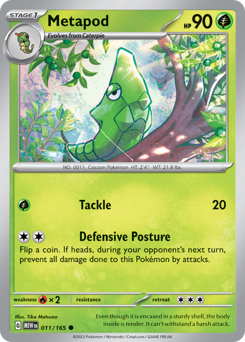 Metapod - 011/165