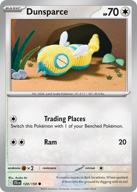 Dunsparce - 120/159