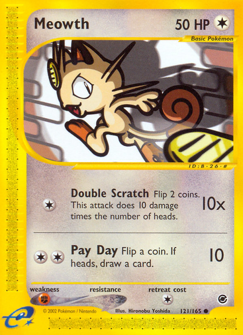 Meowth - 121/165