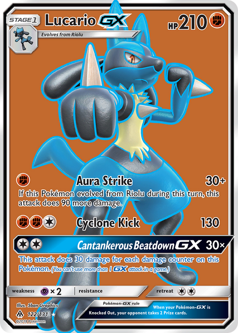 Lucario GX - 122/131