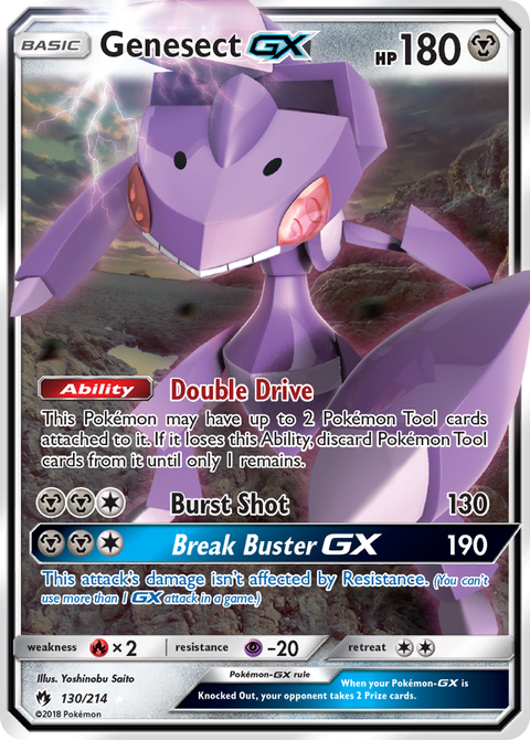 Genesect GX - 130/214