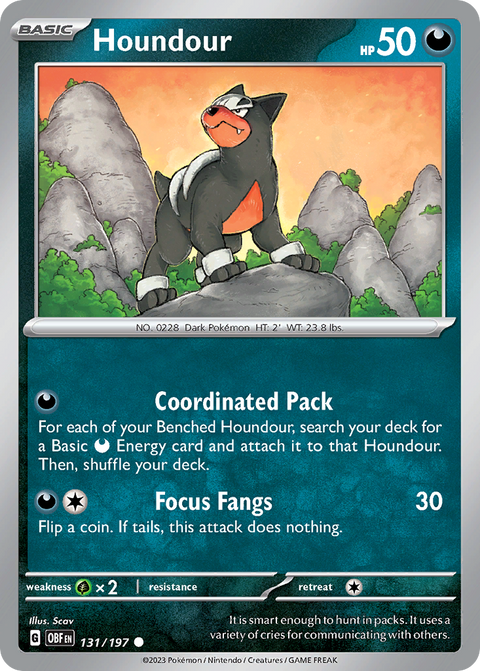 Houndour - 131/197