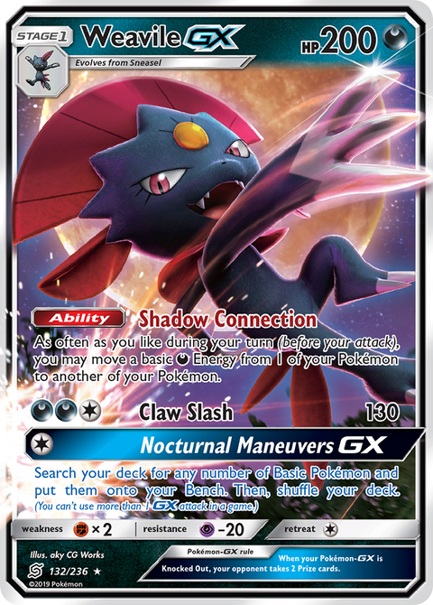 Weavile GX - 132/236