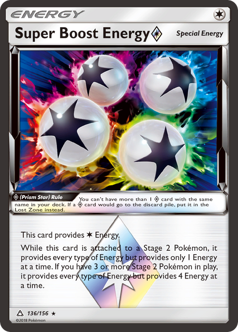 Super Boost Energy Prism Star - 136/156