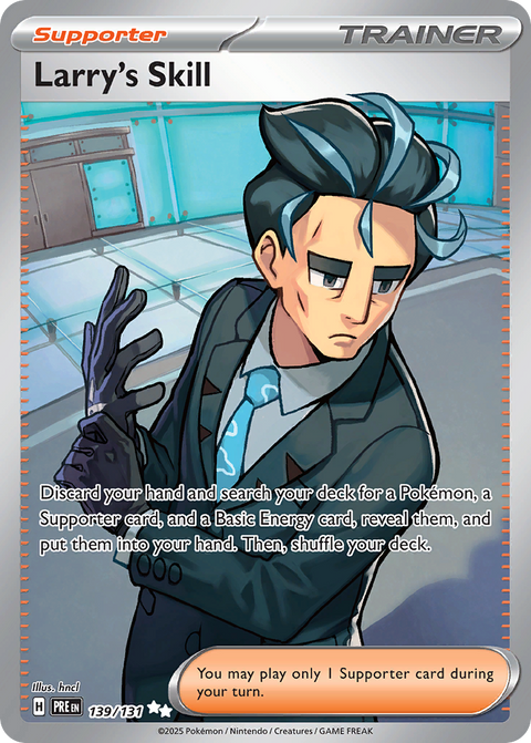 Larry's Skill - 139/131