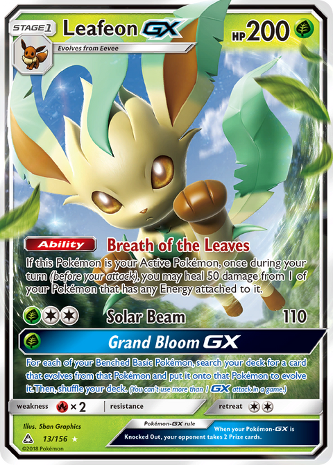 Leafeon GX - 13/156