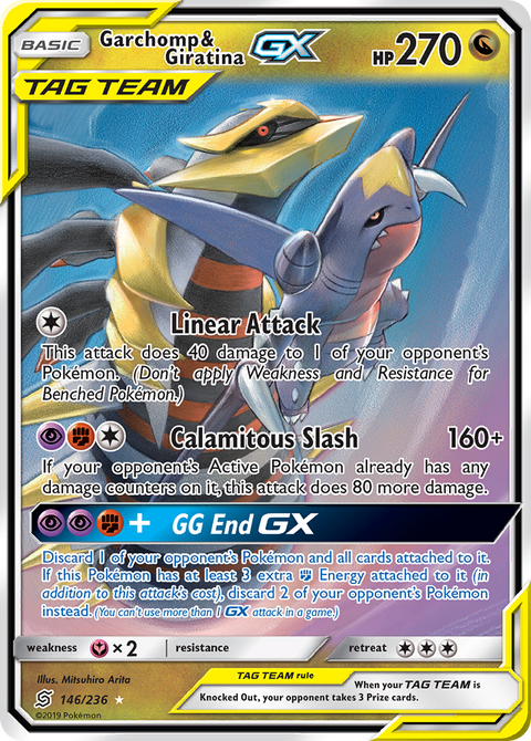 Garchomp & Giratina Tag Team GX - 146/236