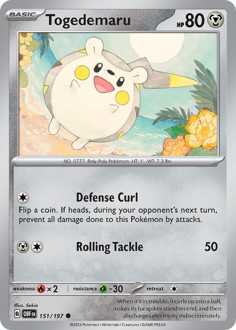 Togedemaru - 151/197
