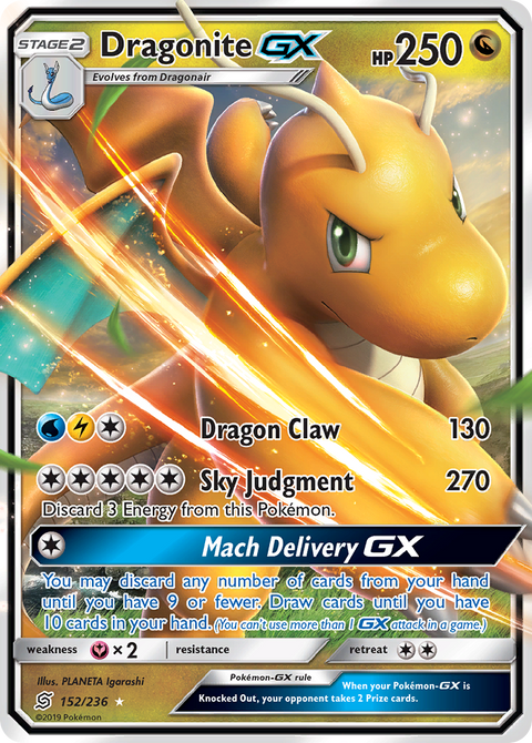 Dragonite GX - 152/236