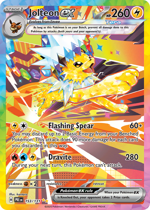 Jolteon EX - 153/131