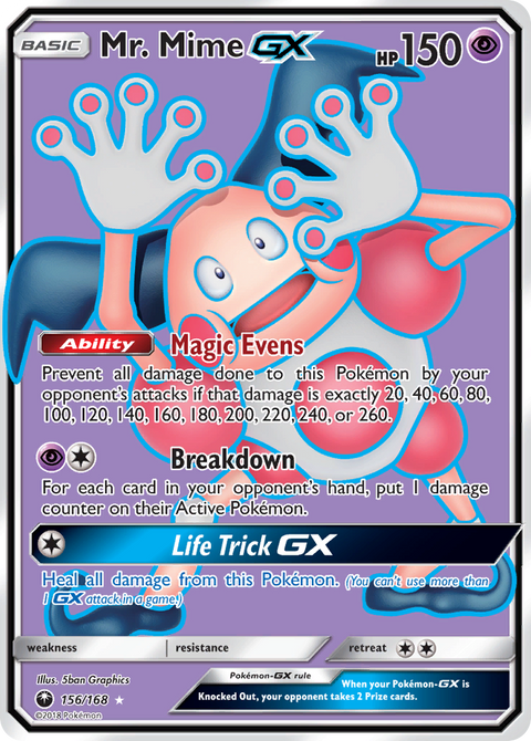 Mr. Mime GX - 156/168