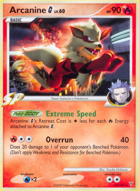 Arcanine G - 15/147