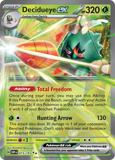 Decidueye EX - 015/197