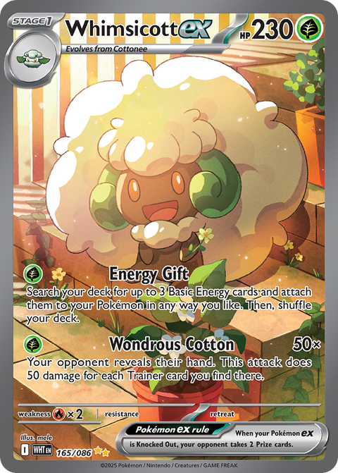 Whimsicott EX - 165/086