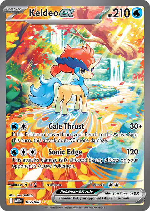 Keldeo EX - 167/086