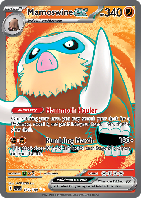 Mamoswine EX - 174/159