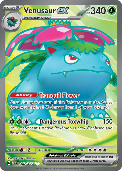 Venusaur EX - 182/165