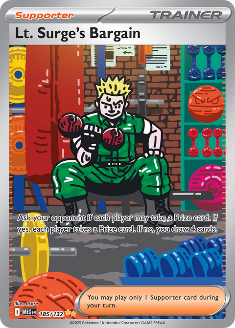 Lt. Surge's Bargain - 185/132