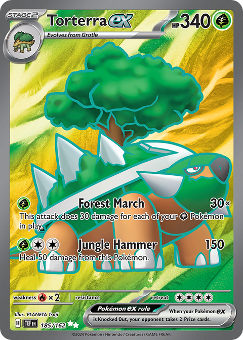 Torterra EX - 185/162