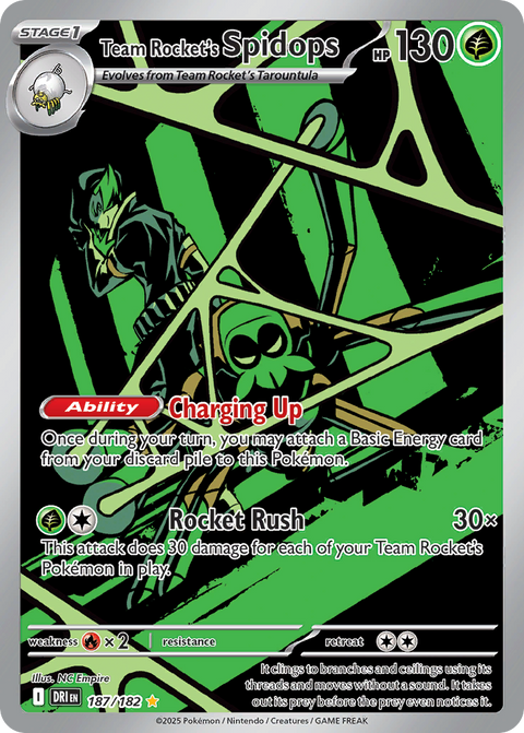 Team Rocket's Spidops - 187/182