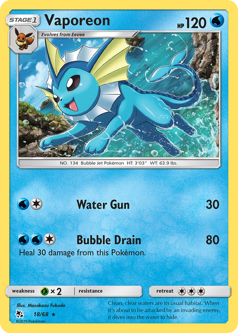 Vaporeon - 18/68
