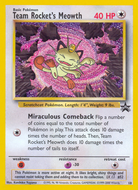 Team Rocket's Meowth - 18
