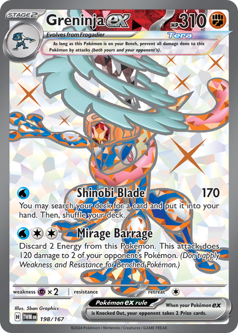 Greninja EX - 198/167