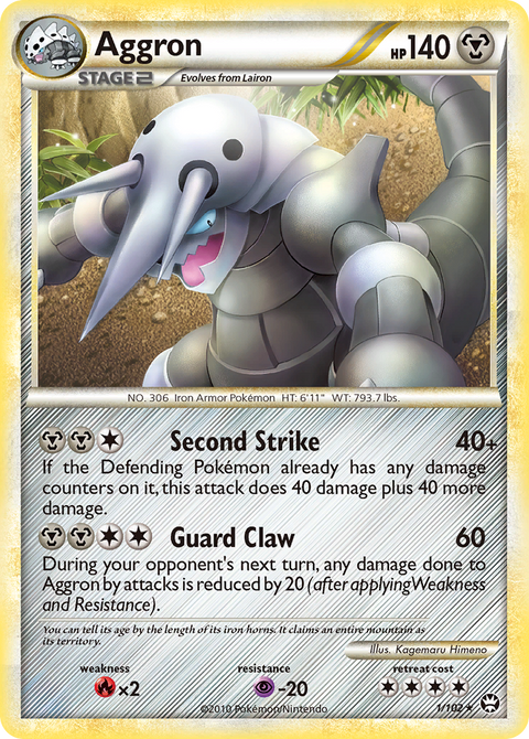 Aggron - 1/102