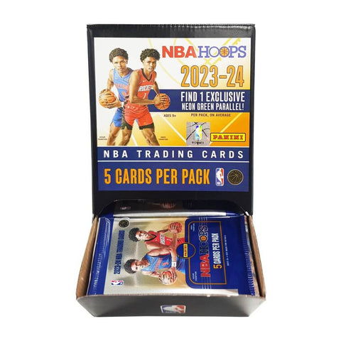 Panini 2023- 2024 Hoops Basketball Gravity Feed Booster Pack