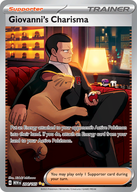 Giovanni's Charisma - 204/165