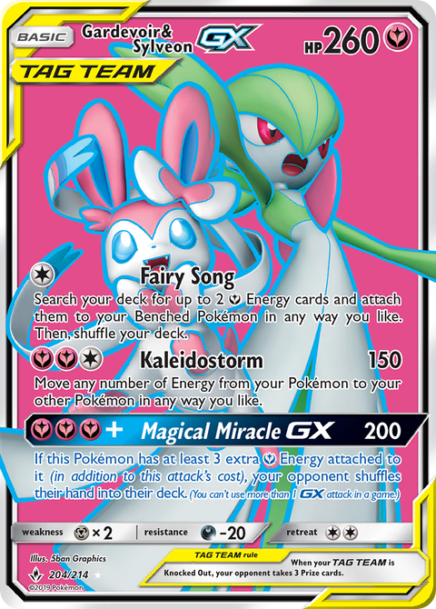 Gardevoir & Sylveon Tag Team GX - 204/214