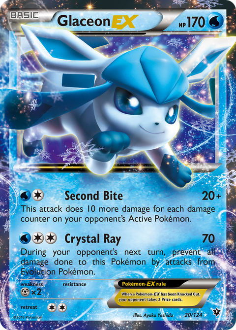 Glaceon EX - 20/124