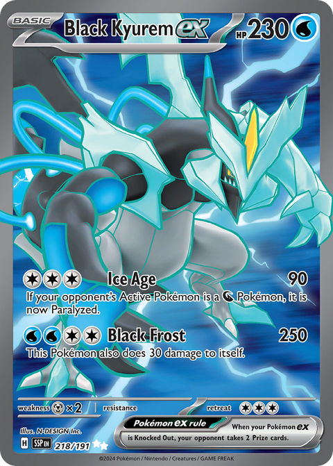 Black Kyurem EX - 218/191