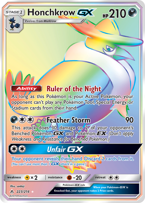Honchkrow GX - 223/214