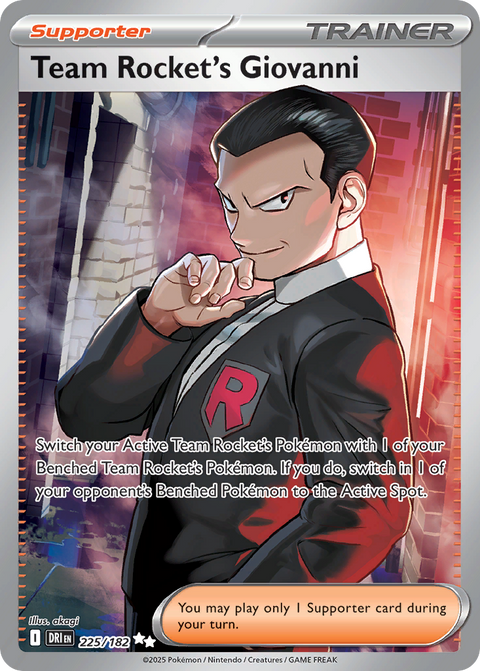 Team Rocket's Giovanni - 225/182