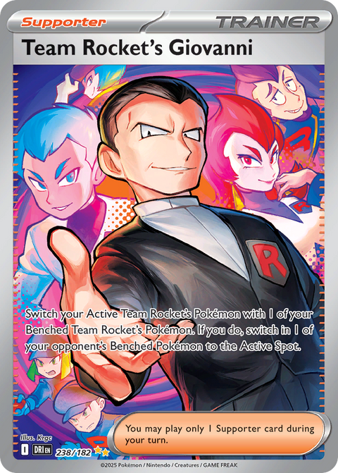Team Rocket's Giovanni - 238/182