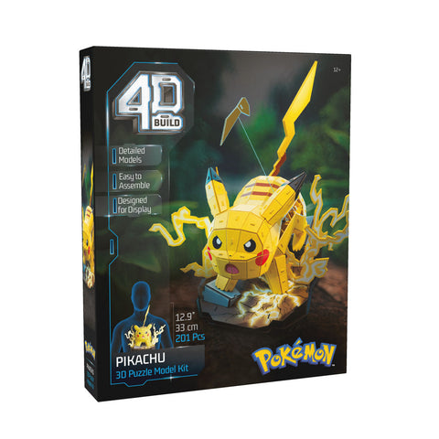 4D Build - Pokemon - 4D Puzzle Model Kit