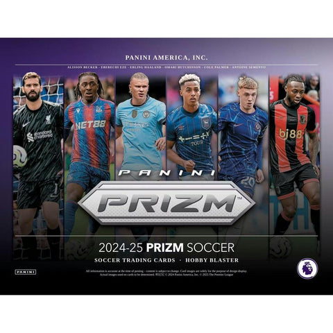 Panini: 2024/25 Prizm Premier League EPL Soccer Hobby Retail Blaster Box