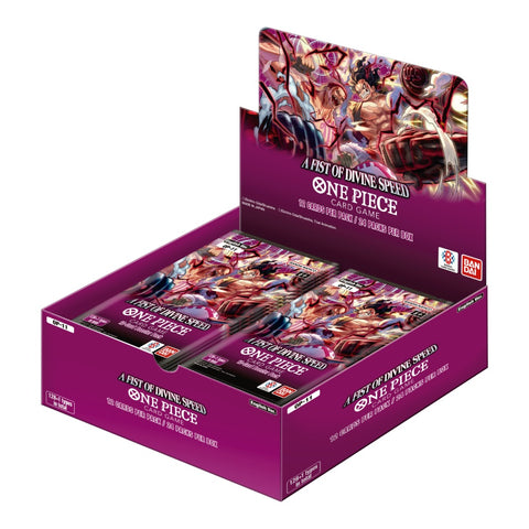 One Piece Card Game: Booster Display – A Fist of Divine Speed [OP-11]