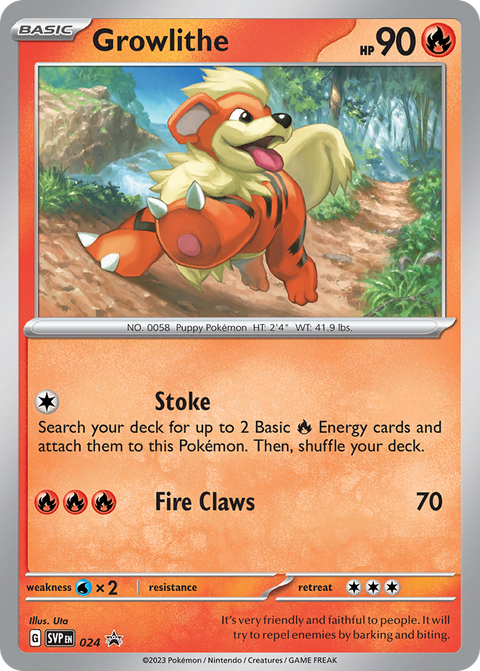 Growlithe - SVP024