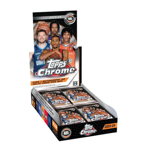TOPPS 2024 NBL Basketball Cards - Chrome Booster Box