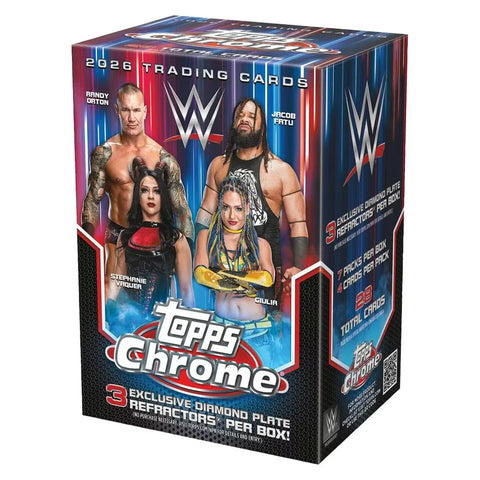 Topps: 2026 Chrome WWE Wrestling Value Box