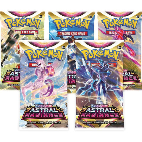 Pokemon TCG: Sword & Shield Astral Radiance Booster Pack Art Set
