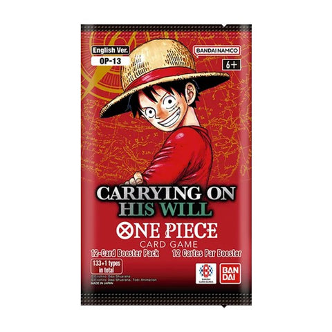 One Piece Card Game - Carrying On His Will (OP-13) Booster Box