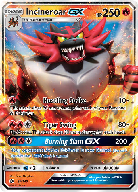 Incineroar GX - 27/149