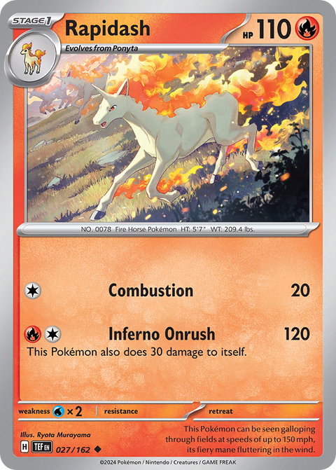 Rapidash - 027/162