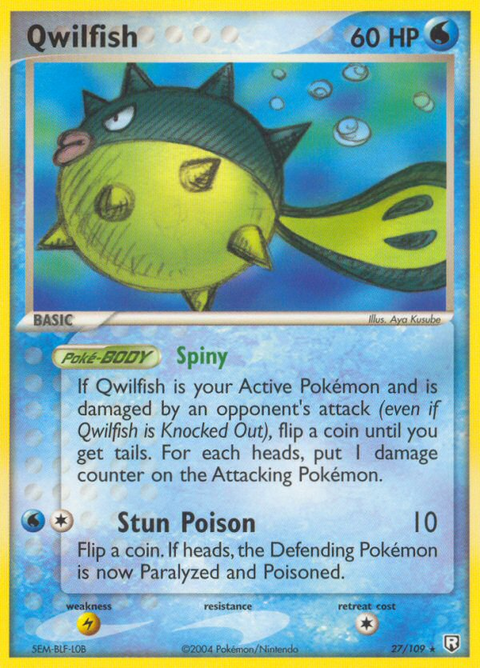 Qwilfish - 27/109
