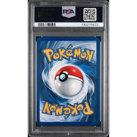 2001 POKEMON PROMO BLACK STAR PICHU REVERSE HOLO POKEMON LEAGUE 35 PSA 8